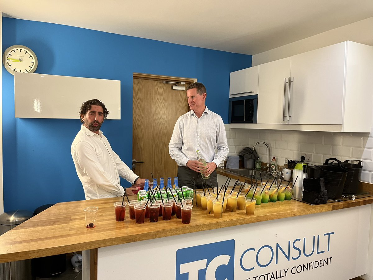 Thanks <a href="/PaulTambini/">Paul Tambini</a> and <a href="/davidchamps1/">David champs</a> for a fantastic summer drinks night with the copious amount of cocktails