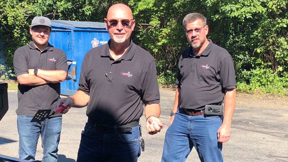 Our team had a fantastic time at our Quanexus Cookout on Friday. Terry W. isn’t only the President and outstanding team member of 20 years, he’s a grill master too! Special shout out to our 2 other teammates celebrating 20 years this year, Tom Knapke and Trevor Whalen!