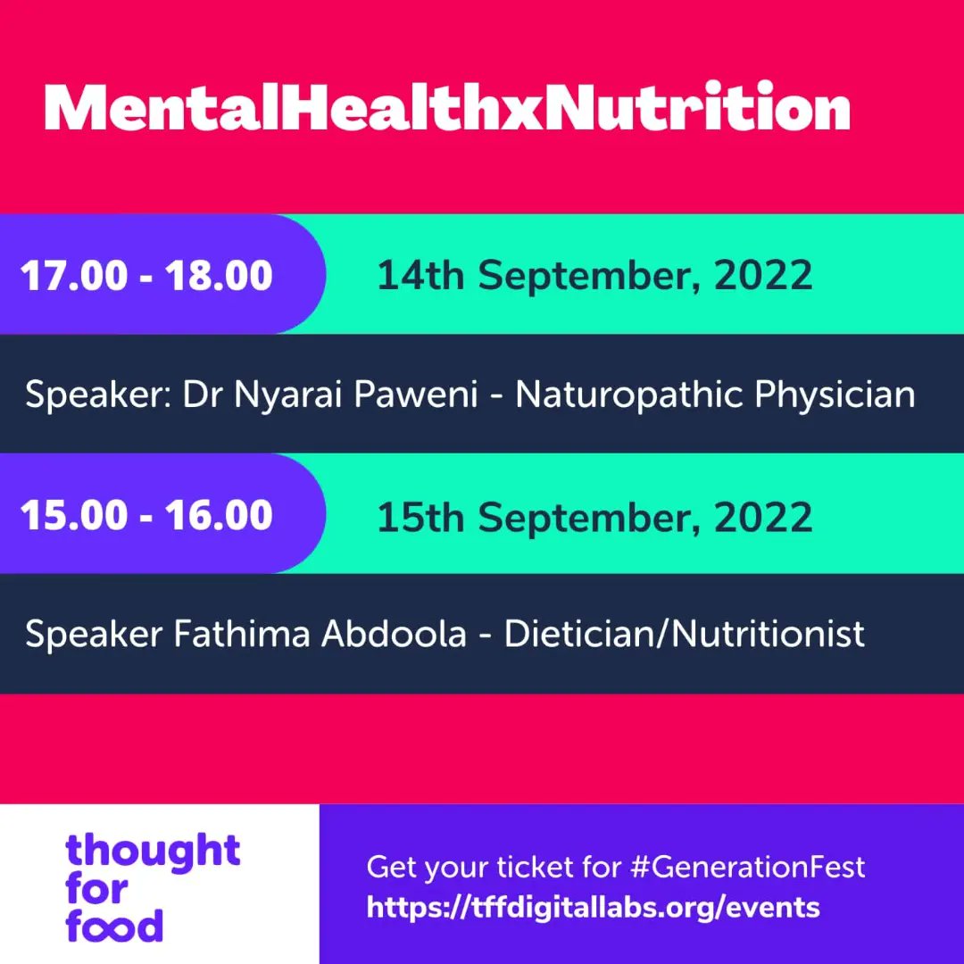 Food for thought. Please join this convo. <a href="/DrNyarai/">Dr Nyarai (she/her) ~Sage Restorative Health</a>
#Food4Mood #ThoughtForFood #MentalHealthMatters #TFFersxMH #MHxNutritionxTFF #MHxNutrition
#MentalHealthxNutrition
#Good4YourMoodFood
#TFF #Food4UrMood #TalkwithaTFFexpert #EatHealthyThinkHealthy #EatingyourwayintoaGoodPlace