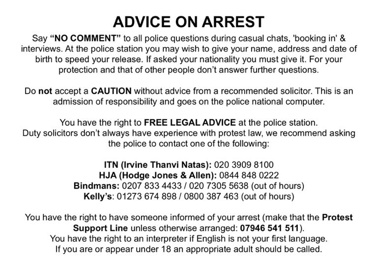 Handy bust card from @GBCLegal if you’re having degenerate anti-monarchy thought crimes. Useful for attending any demonstration in the country tbh