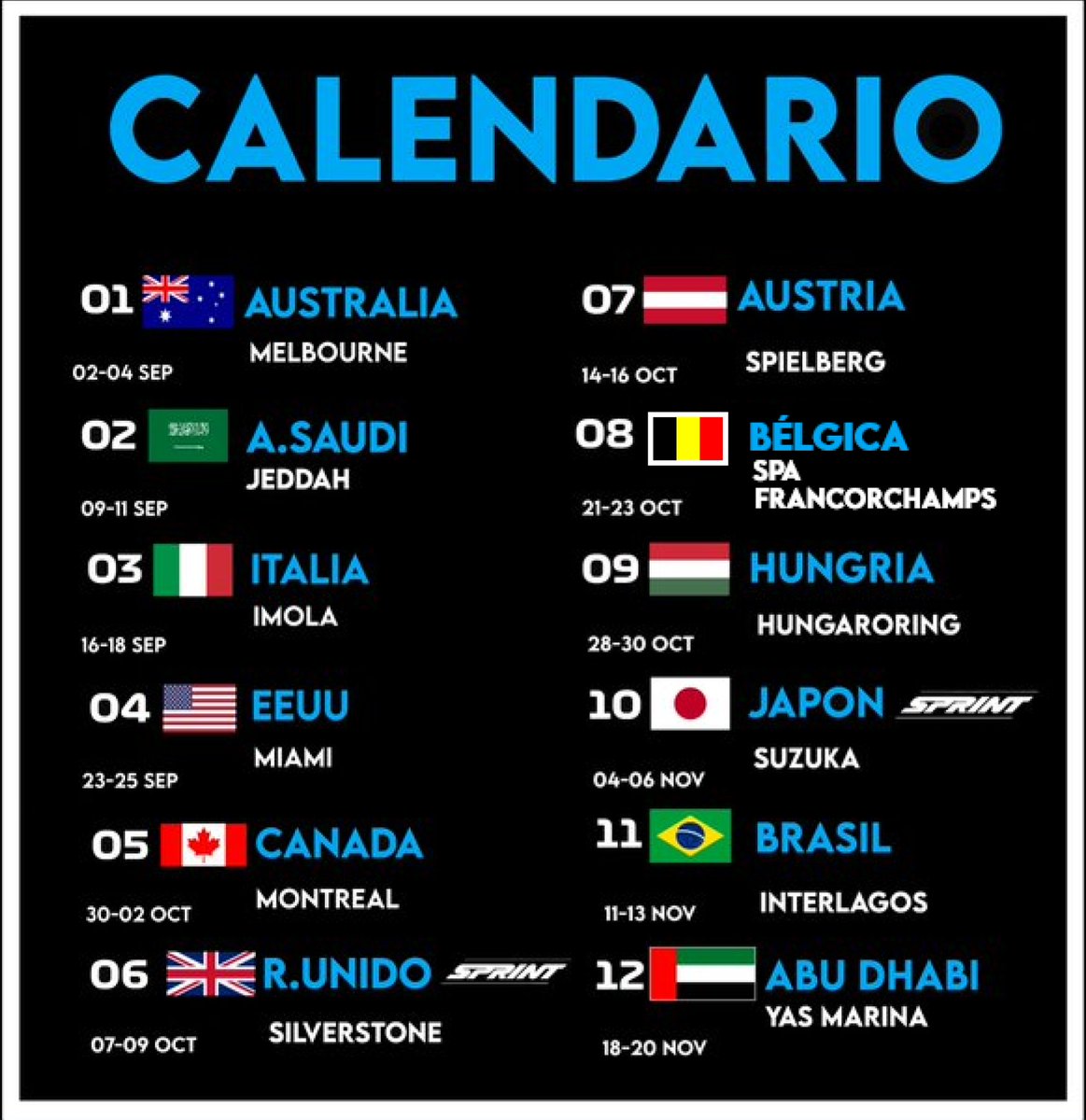 f1_dalton's tweet photo. Los Dalton F1 League anuncia cambios en el calendario https://t.co/SOaenXrDk0