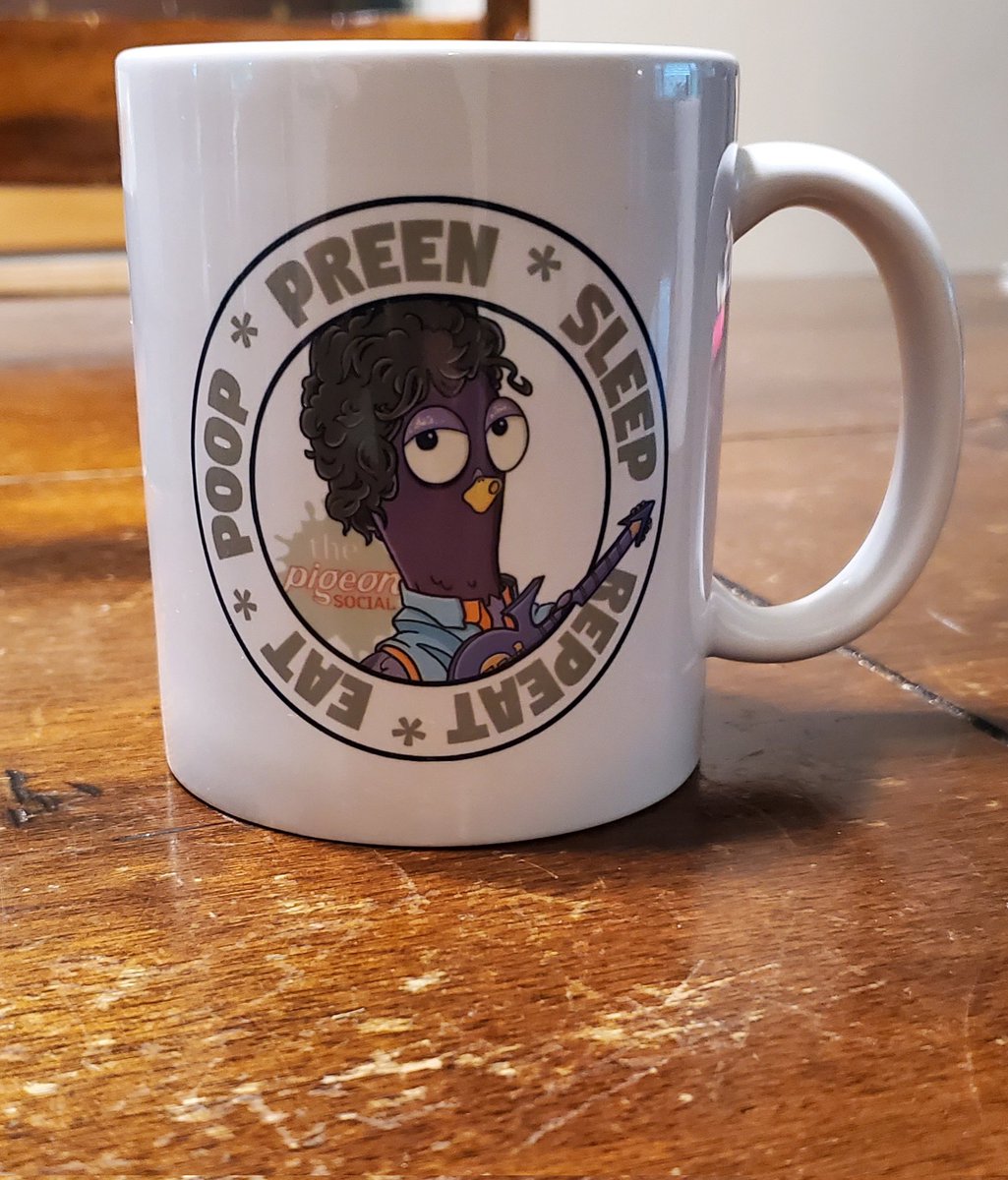 Finally got my @ThePigeonSocial merch!