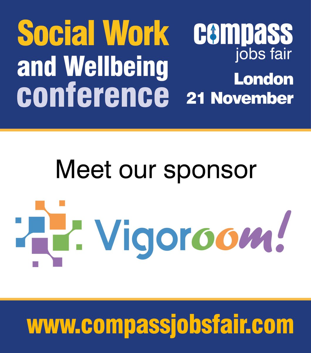 COMPASSeventsUK's tweet photo. We are excited to announce @vigoroom_uk will be sponsoring COMPASS Jobs Fair London: They will be bringing you the latest news and support about #workforcewelfare and #mentalhealth developed with local authorities and universities.
➡️ Find out more https://t.co/8zoPHEqBDh https://t.co/ivCtwTO2i8