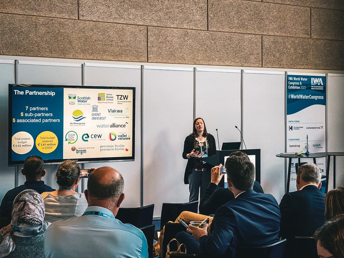 Tomorrow Ruth will present at the '𝗪𝗮𝘁𝗲𝗿 𝗼𝗿𝗶𝗲𝗻𝘁𝗮𝘁𝗲𝗱 𝗹𝗶𝘃𝗶𝗻𝗴 𝗹𝗮𝗯𝘀 as a mean to engage stakeholders in the development and demonstration of water technologies' workshop at the #WorldWaterCongress  See you @ 15.45 IWA #Copenhagen