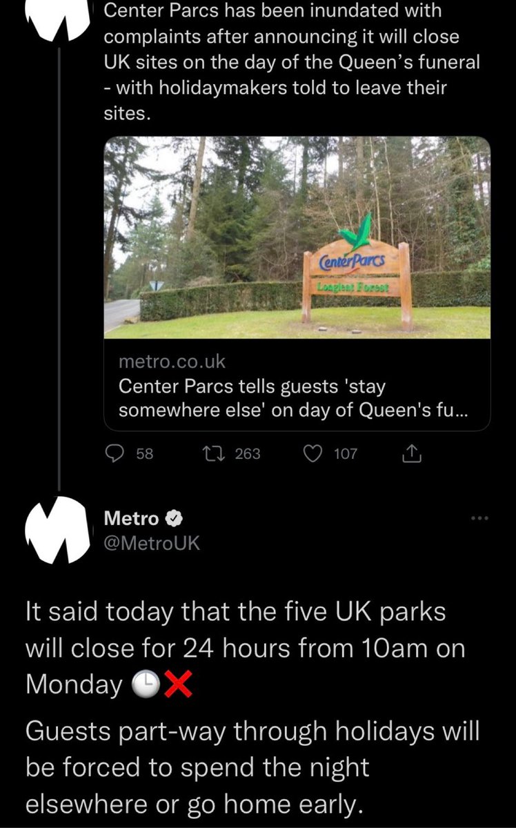 melspence2's tweet image. This is *quite* the #Ratner moment for @CenterParcsUK outstanding piece of #ReputationalManagement 😱