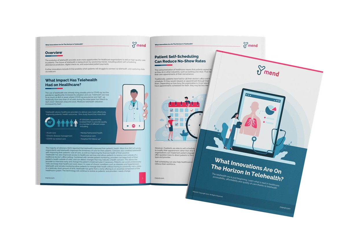 Mend's latest white paper is now available! Learn all about the future innovations that will change telehealth as we know it. Check it out now!
23pf.short.gy/innovationshea…