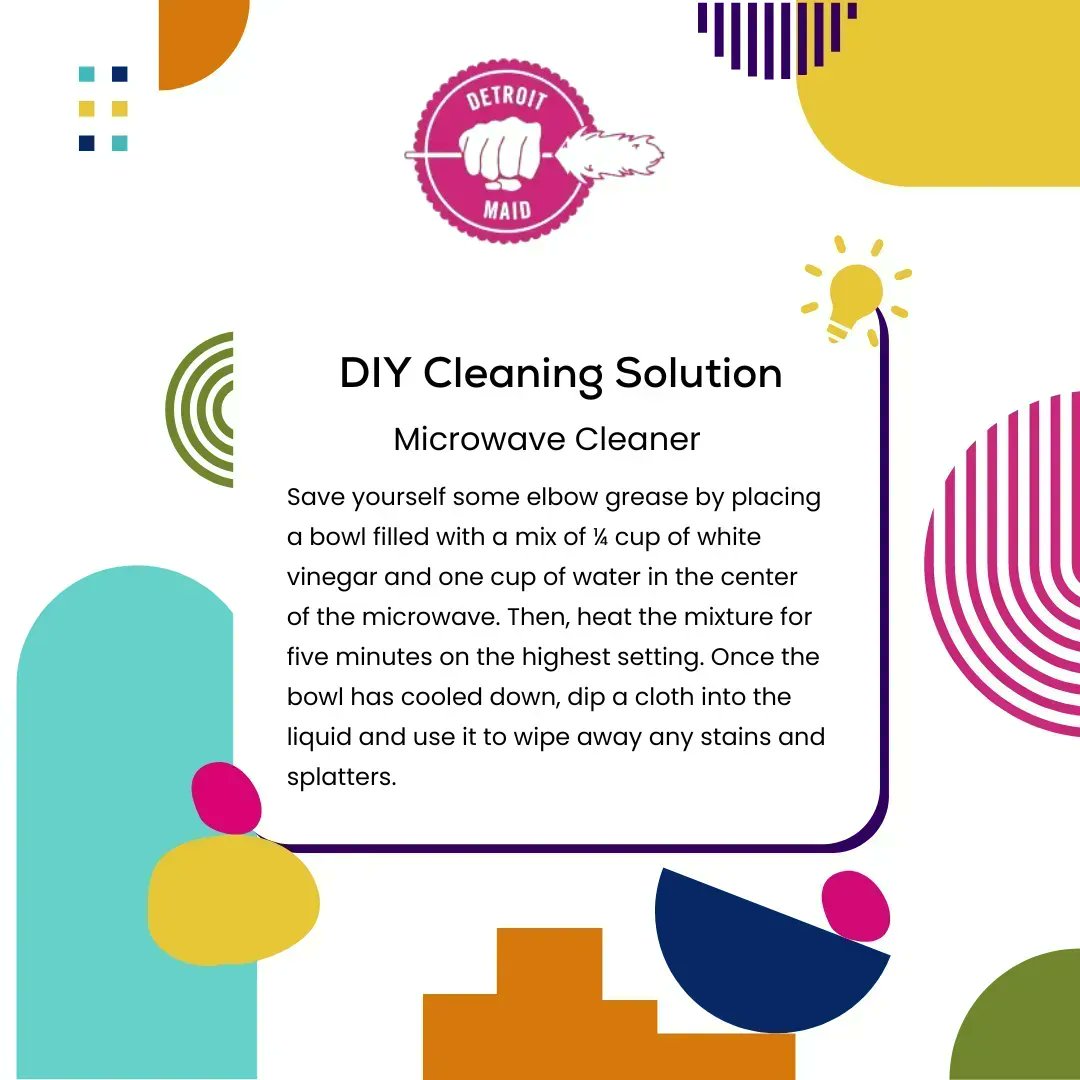 DetroitMaid's tweet image. Stop looking for cleaning solutions! 😫 Instead, check out this #DIY formula from @OprahDaily! Or skip cleaning all together? Book your #DetroitMaid appointment here buff.ly/3QFArll!

#cleaninghacks #hacks #cleaningtips #cleaningservice #housecleaning #tips #tiptuesday