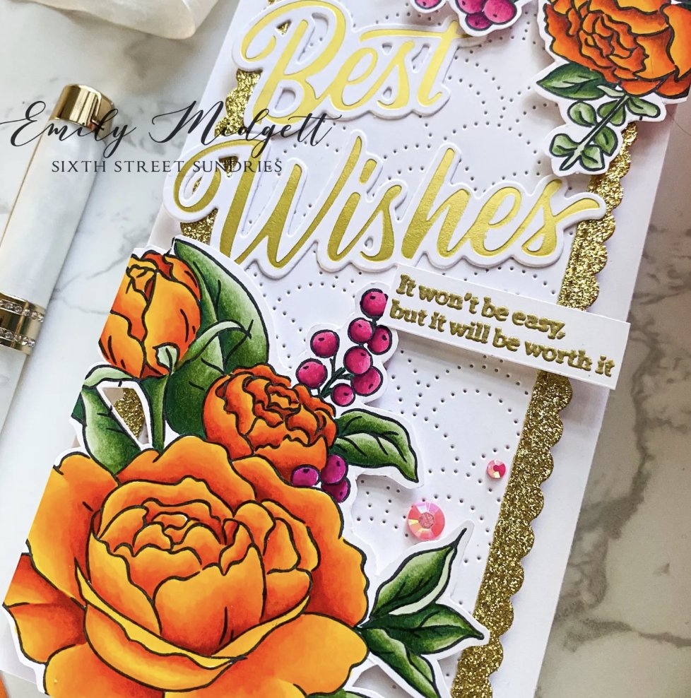 SimonSaysStamp's tweet photo. Bright and BEAUTIFUL inspiration with today's #STAMPtember collaboration! @EmilyMidgett #PinkFreshStudio https://t.co/PdJW4fhDHQ https://t.co/lg6lfNxsy6