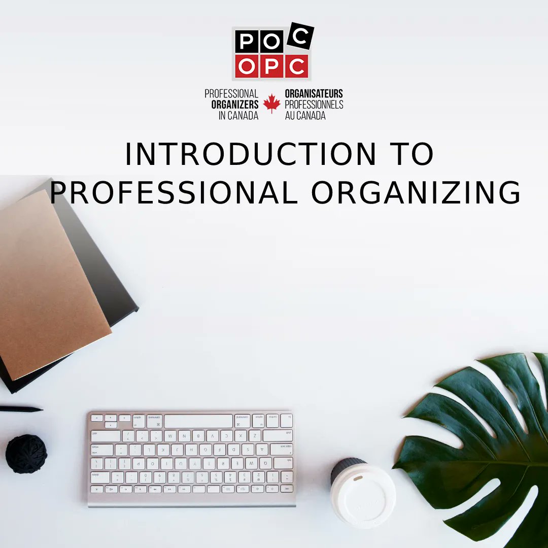 What does it take to go from being organized to helping others? Whether you want to know more about the personality it takes, the types of organizing, or people in our field, "Introduction to Professional Organizing" aims to get you up to speed.

Sign up: buff.ly/3quNgnP