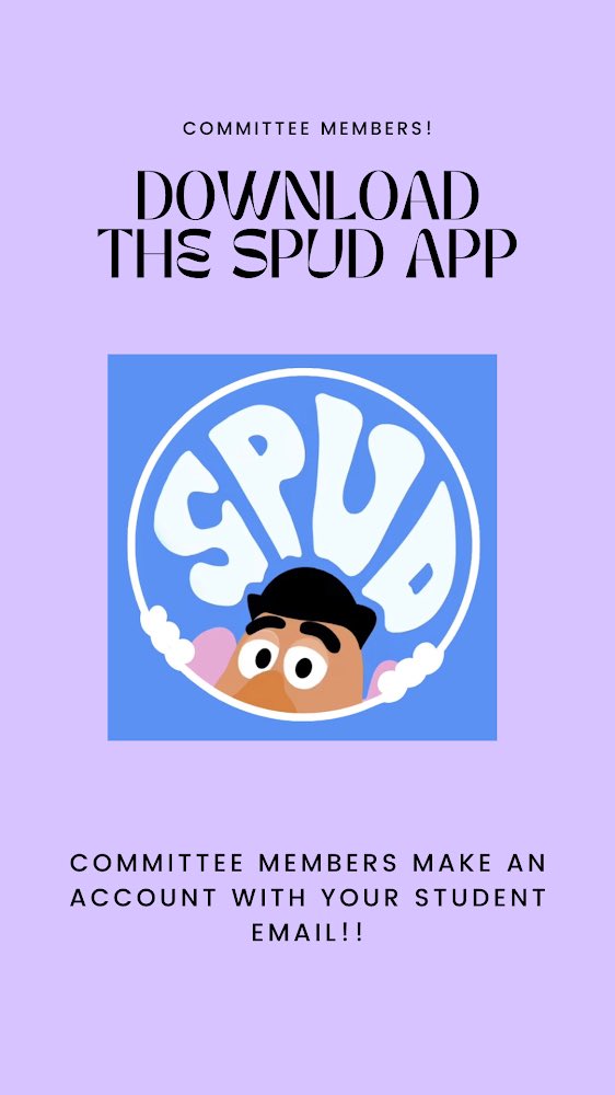 spudweek's tweet image. Committee!! Download the app! #spudiscoming #spud