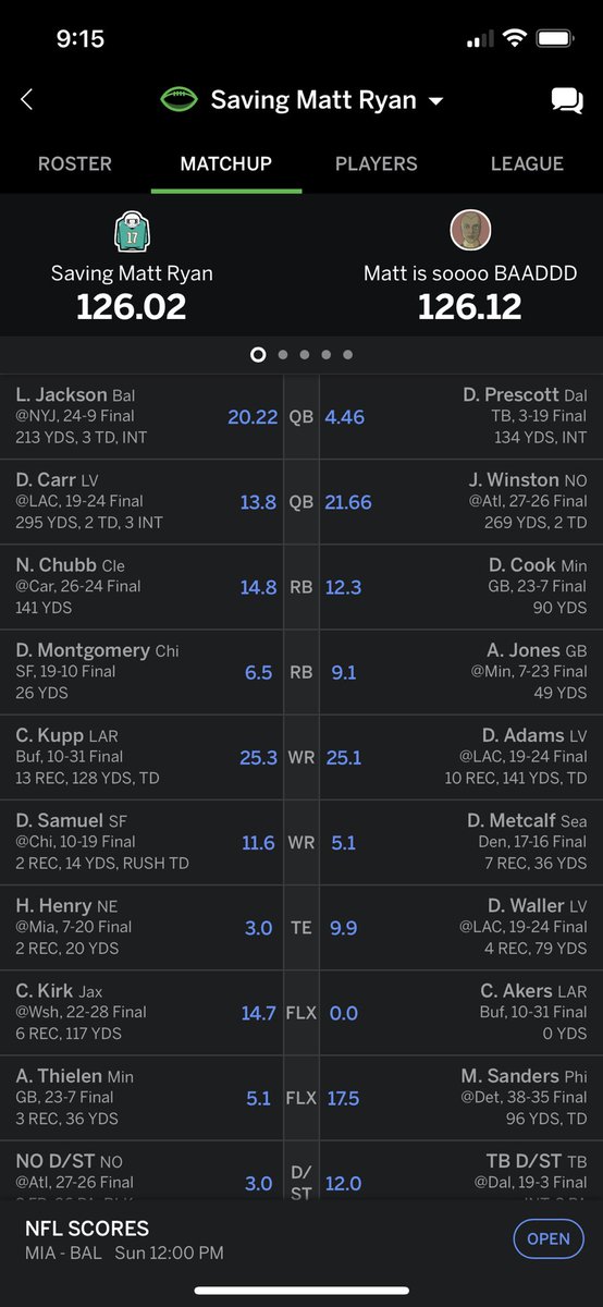 fantasy football is bad for my mental health