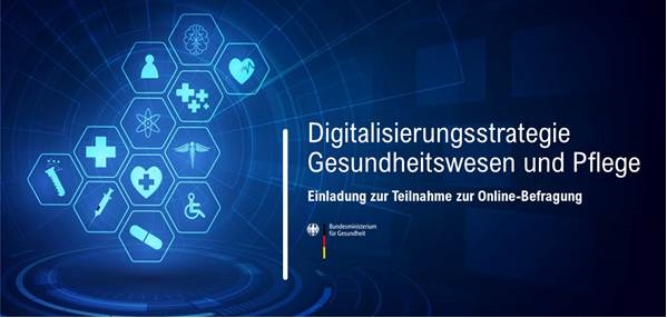Wer hat auch schon an der Online-Umfrage zur #Digitalisierungsstrategie <a href="/BMG_Bund/">Bundesgesundheitsministerium</a> teilgenommen? Kleiner Tipp: Nehmt euch etwas Zeit - aber es lohnt sich. 
Lasst uns alle dazu beitragen, dass es eine ziel- und handlungsorientierte #eHealthStrategie wird.
<a href="/SOzegowski/">Susanne Ozegowski</a>  @SebZilch