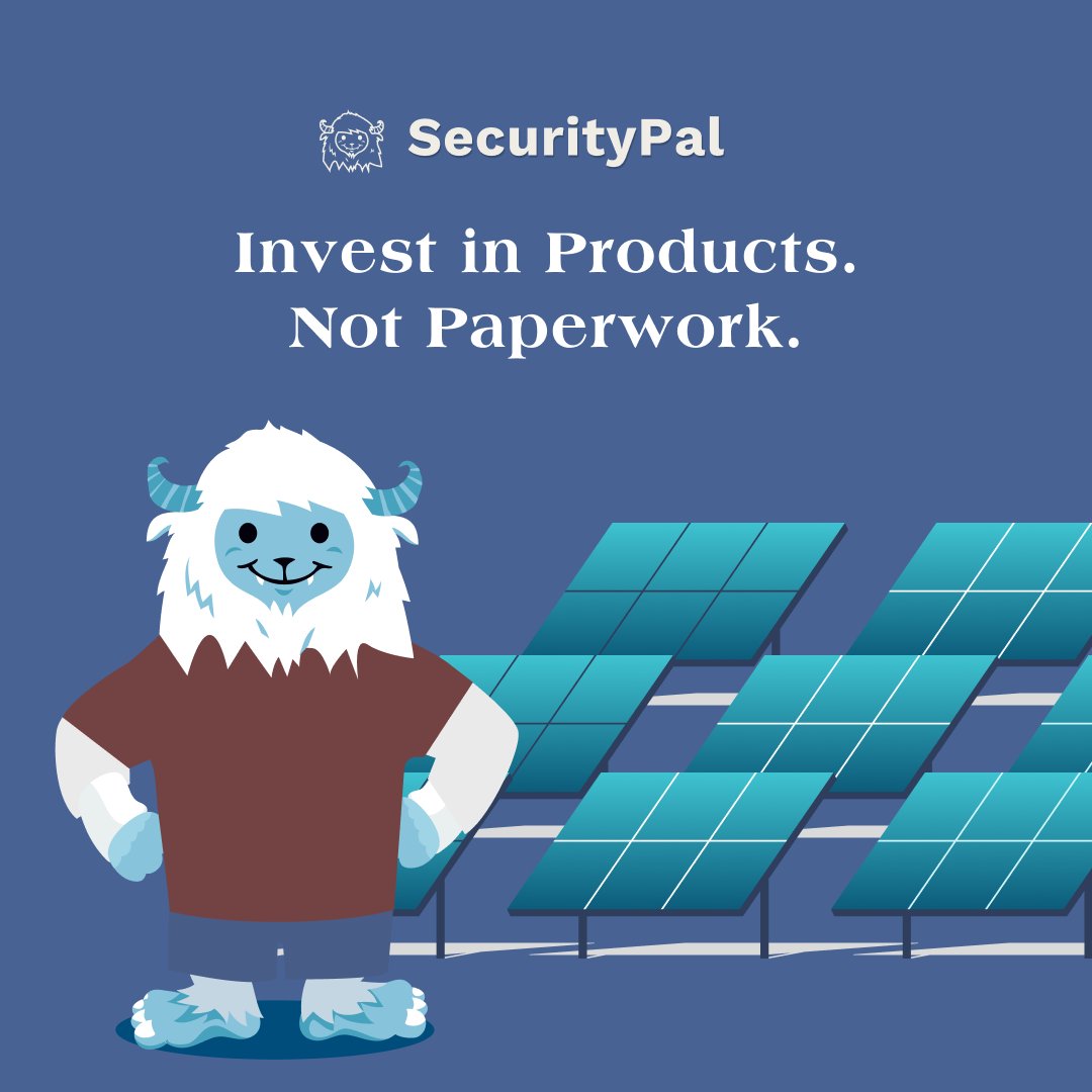 security_pal's tweet image. We&apos;re here to make sure our incredible customers are carving the fastest path to secure and trusted enterprise value - and removing the friction of additional paperwork. Honored to work with some of the most innovative companies out there! #securityquestionnaires #infosec