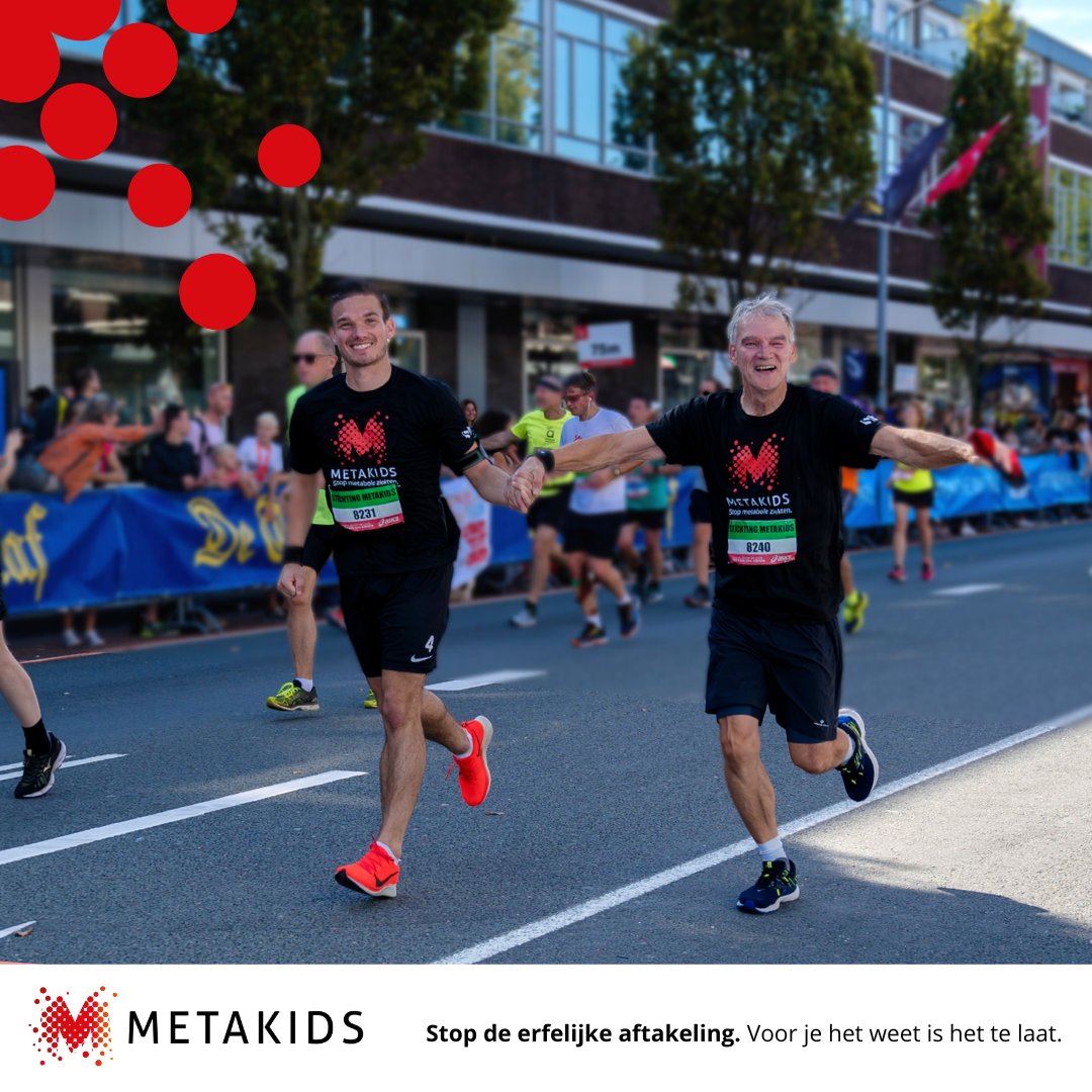 De #DamtotDamLoop gaat bijna van start! 🚶‍♂️
17 en 18 september is het zover: 237 deelnemers gaan #wandelen, #fietsen en #rennen voor onderzoek naar #metaboleziekten. 

We hebben al €77.027 ingezameld. Help jij ons mee naar €80.000? 
#Doneren kan nog 👉 actievoormetakids.nl/project/dam-to…