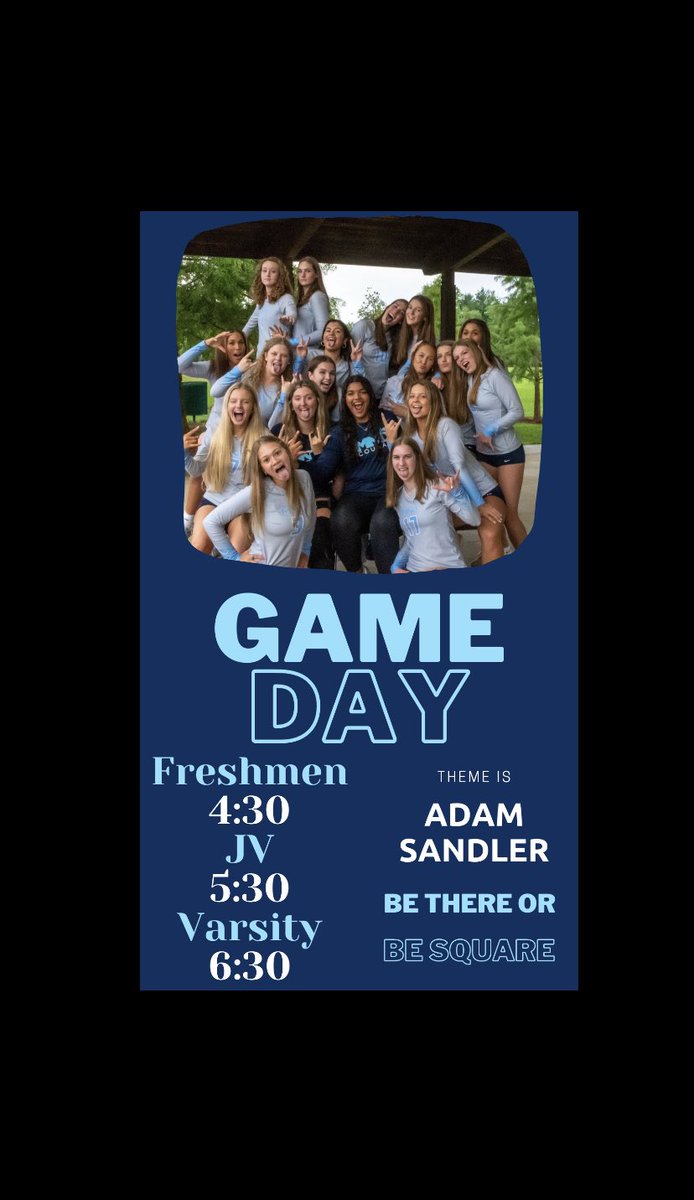 Home game tonight against Mercy McAuley…be there