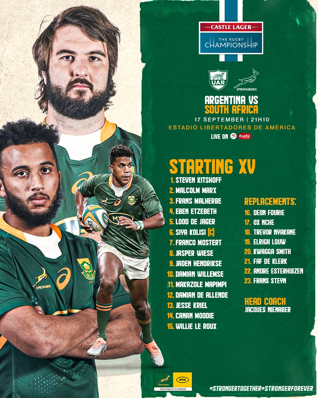 Springboks on X