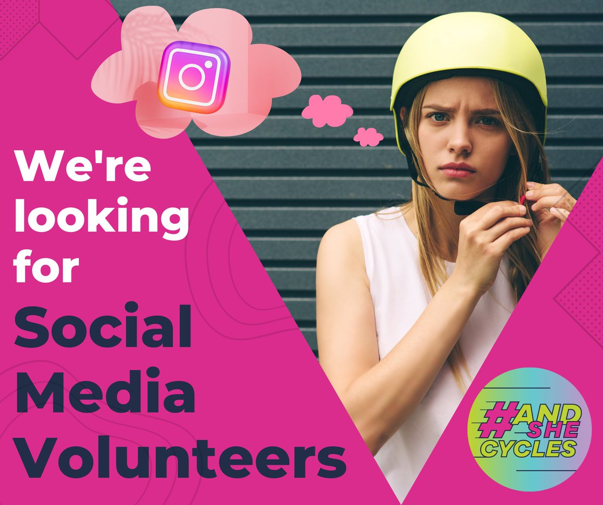 Are you a young person who wants to develop their skills in social media management? @SustransScot is looking for social media volunteers for their #AndSheCycles creative campaign. You’ll receive training and gain practical experience. Find out more here: bit.ly/3xkrUgR