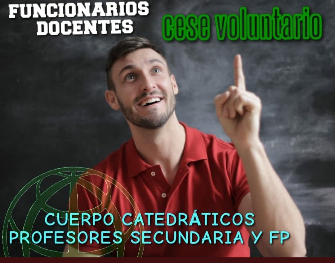 ANPEmadrid's tweet photo. CESE VOLUNTARIO PARA FUNCIONARIOS DOCENTES

Procedimiento para la obtención del cese voluntario en su destino definitivo de los funcionarios docentes de los Cuerpos de Catedráticos y Profesores de Enseñanza Secundaria y Profesores Técnicos de Formación Profesional. https://t.co/z5rVwhnrzP