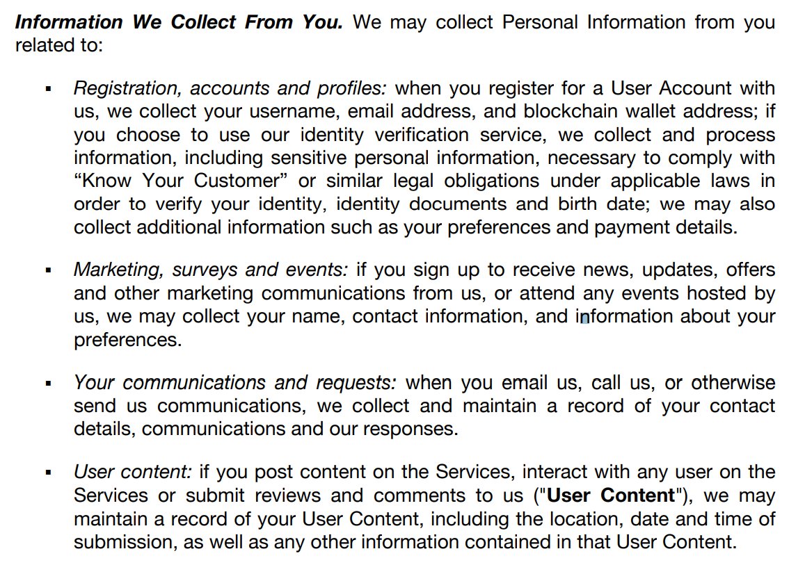 From the privacy policy of the Galxe passport
What's the value of users data? 
- We offer the data for them to make PROFIT, and then we should pay $5 to help them PROFIT more
They pay nothing and even get $5 and more from their marketing profit