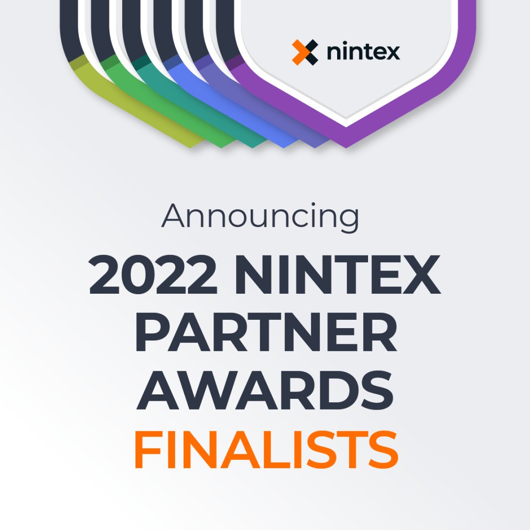 Nintex's tweet image. [NEWS] We are excited to announce the top-performing Nintex Partners for their impact helping public and private sector organizations to go digital faster with the Nintex Process Platform. bit.ly/3LcQqpH #2022NintexPartnerAwards