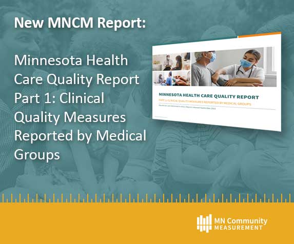 mnhealthscores's tweet photo. For most quality measures, statewide performance improved in 2021 but remains below the pre-pandemic level, according to MNCM’s latest report, Minnesota Health Care Quality Report, Part I: Clinical Quality Measures Reported by Medical Groups. https://t.co/VsWCW3E3FG https://t.co/MIIHMco4VG