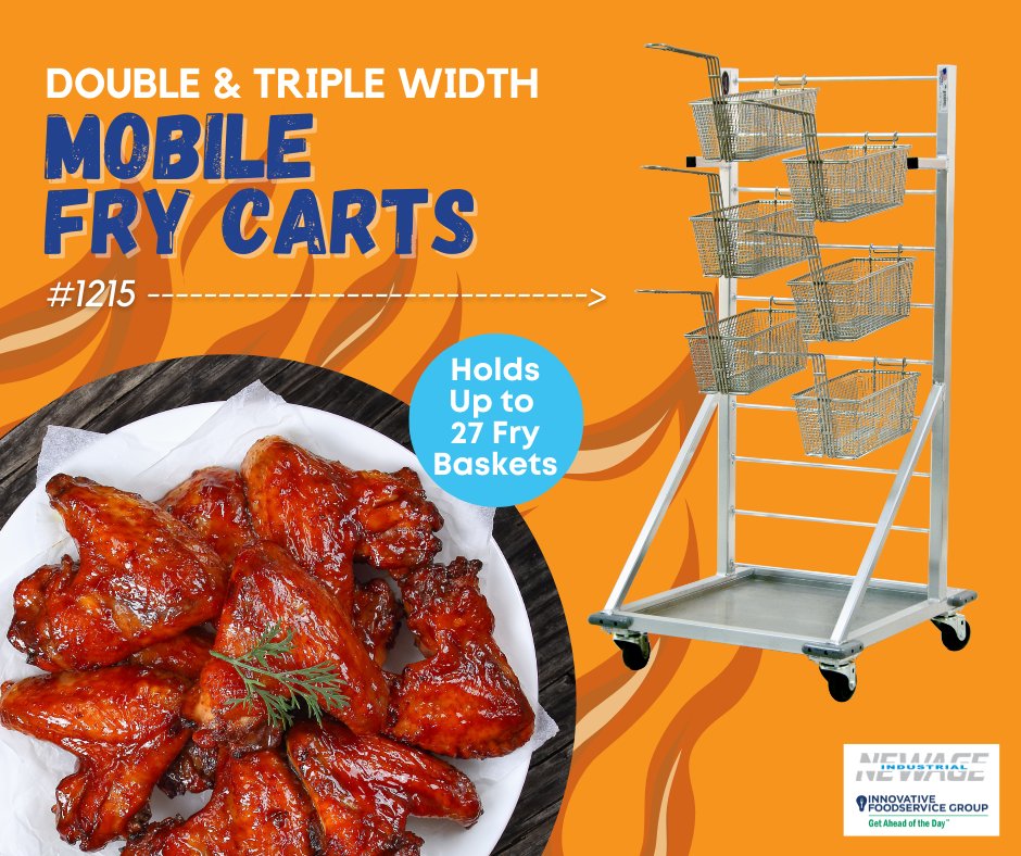 Prepare for all of those fried food orders with #NewAgeIndustrial mobile fry carts! #MadeinUSA
.
.
#FootballSeason #GameDay #PlatformTruck #Foodservice #Chef #ChefLife #Restaurant #IFG #GetAheadOfTheDay #GetItGotItOnIt