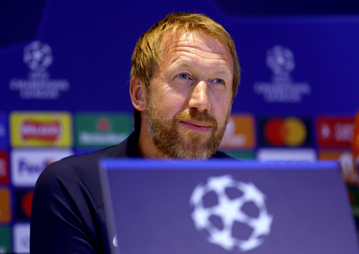 FrankKhalidUK's tweet photo. Graham Potter “ We are here to win trophies” 💙 https://t.co/RjV8bEsmi8