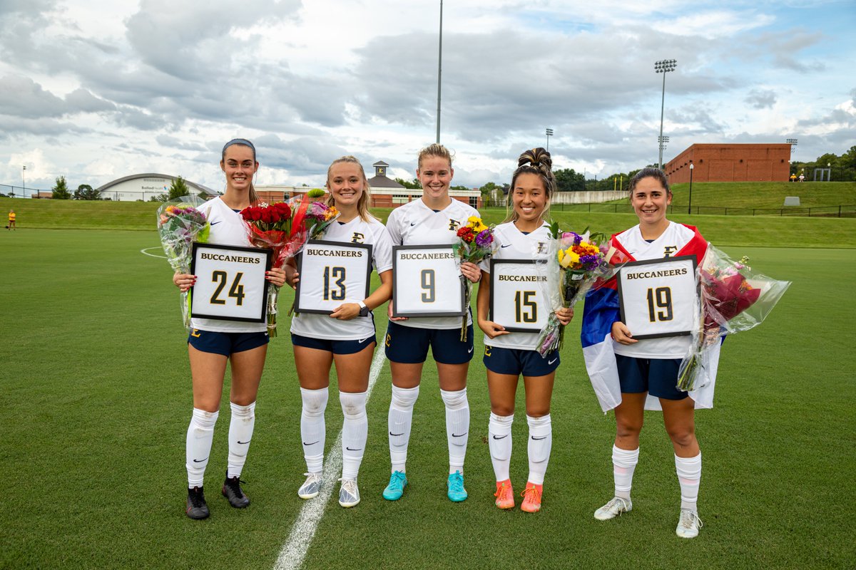 ETSUWSoccer's tweet photo. Scenes from Senior day, here's your 2022 senior class.🥳🥳

#ETSUTough https://t.co/19rCv67mbe