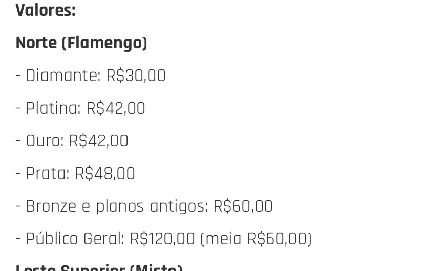 OS CARAS PERDERAM O MEDO E O RESPEITO MESMO HEIN? KKKKKKKKKKKK CRIARAM UM SITE PRA REVENDER INGRESSOS

PASMEM, 2x MAIS CARO QUE O INGRESSO PARA PUBLICO GERAL 

ALO <a href="/NacaoCRF/">Nação Sócio-Torcedor</a> VIROU BAGUNCA MERMO NE KKKKK