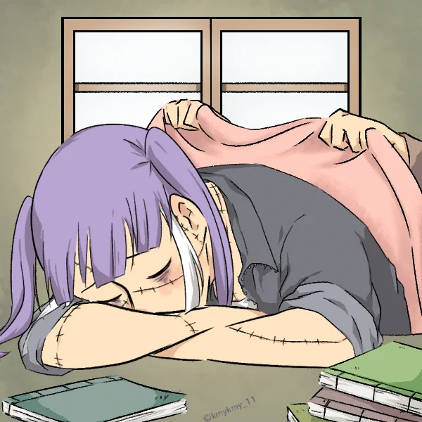 beatrice matilda zago (she/it), the fourth member of the necromancy school idol ocs.she's a lonesome and inexpressive insomniac. she spends a lot of her time in the library reading and writing emo poetry &amp; fiction.she doesn't seem to belong in this world... more on that later. 