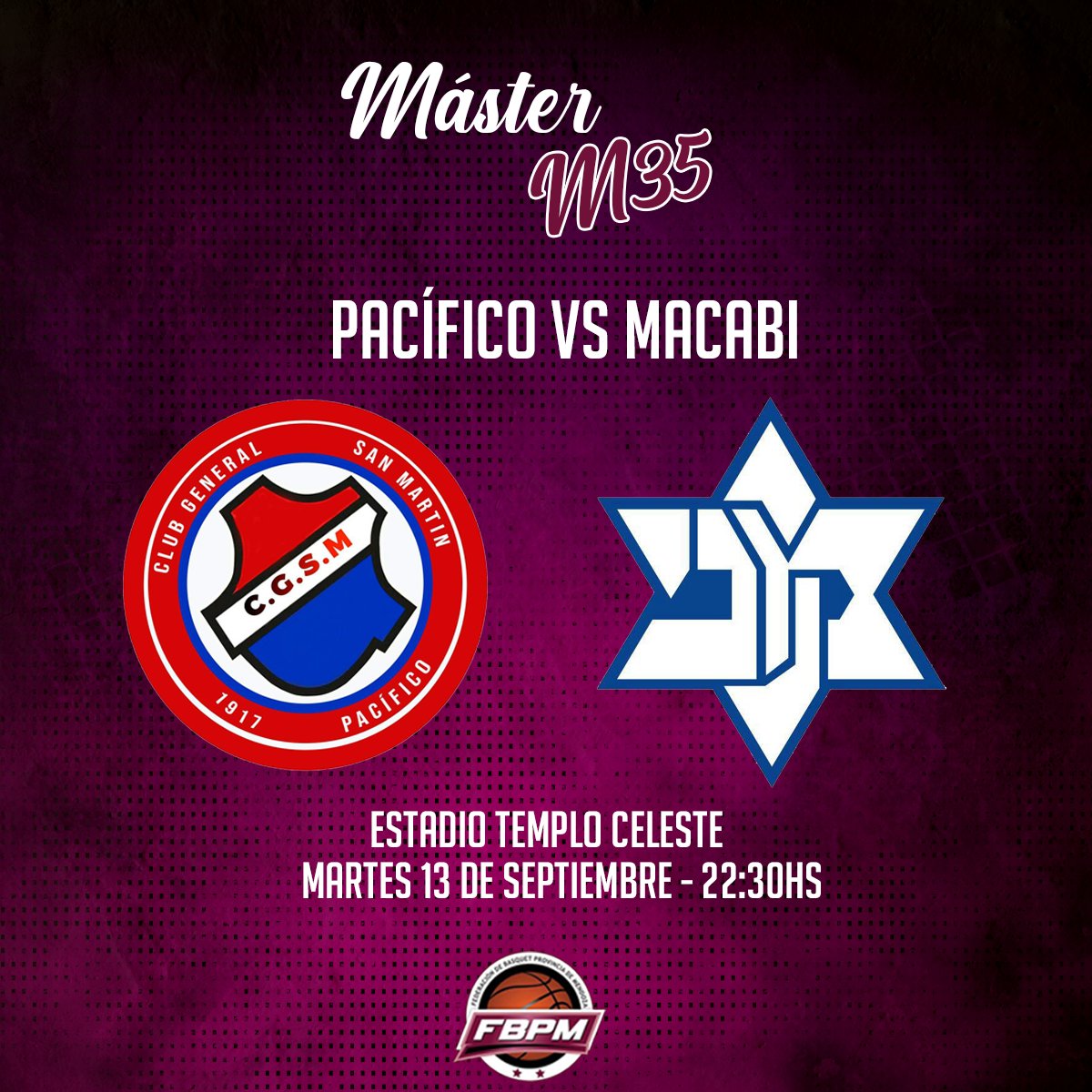 MÁSTER🏀

El Templo Celeste es el escenario de un cruce que promete ser apasionante. Gran propuesta para cerrar el martes.