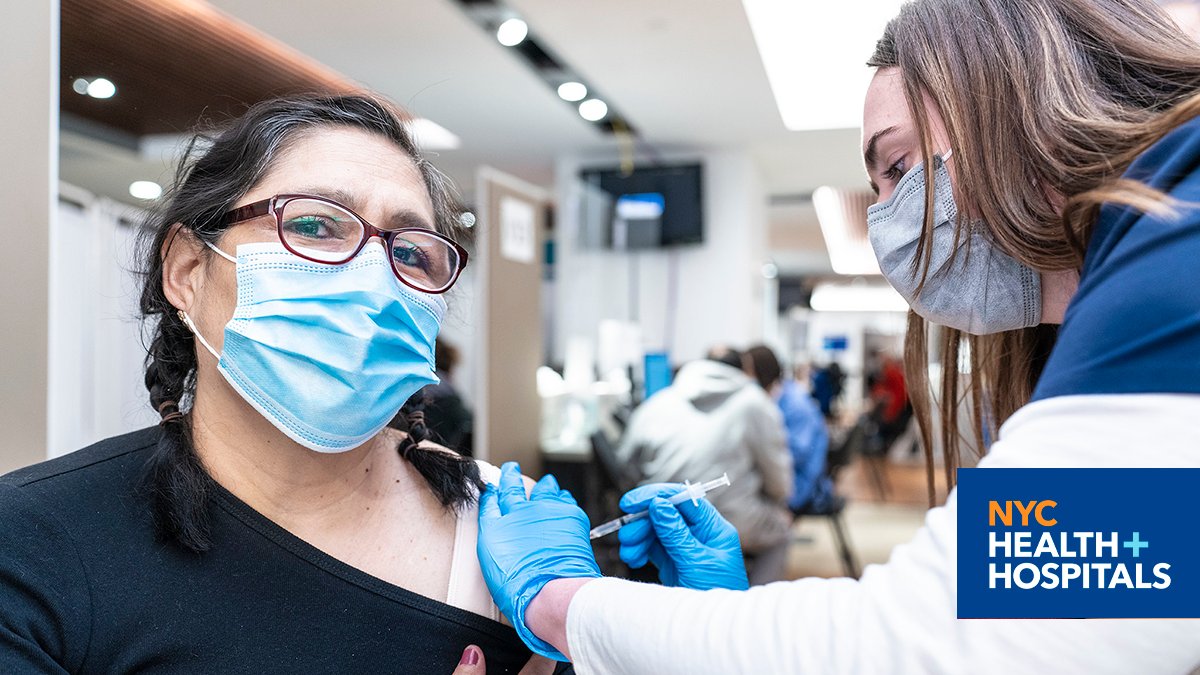 .<a href="/NYCHealthSystem/">NYC Health + Hospitals</a> now offers the updated bivalent #COVID19vaccine booster at its hospitals and <a href="/NYCGothamHealth/">NYC Health + Hospitals/Gotham Health</a> locations. Appointments are encouraged. Learn more about your eligibility: ow.ly/yIPs1040RbT