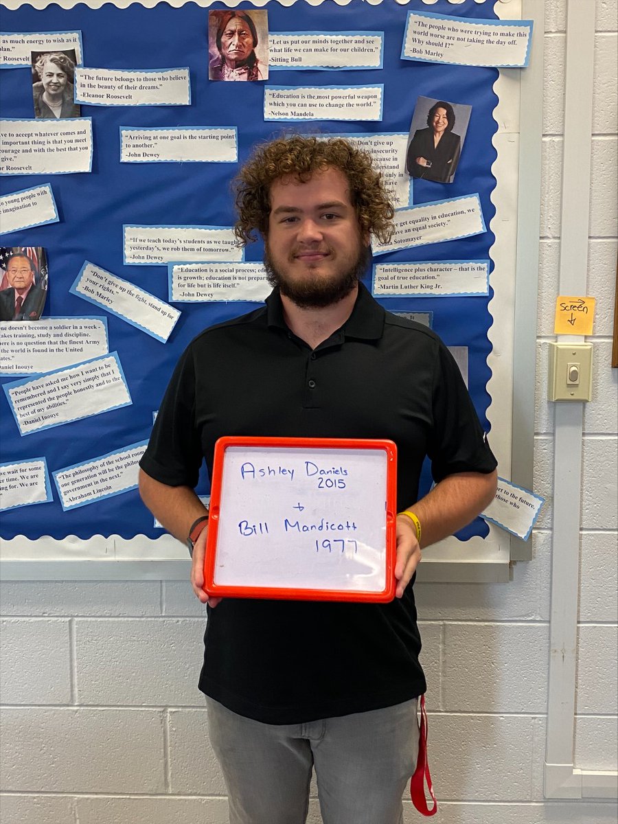 IUPSAHE's tweet photo. This week, Jacob Sears is giving a shoutout to alumni Ashley Daniels and Bill Mandicott! https://t.co/yKgXhc9Kth