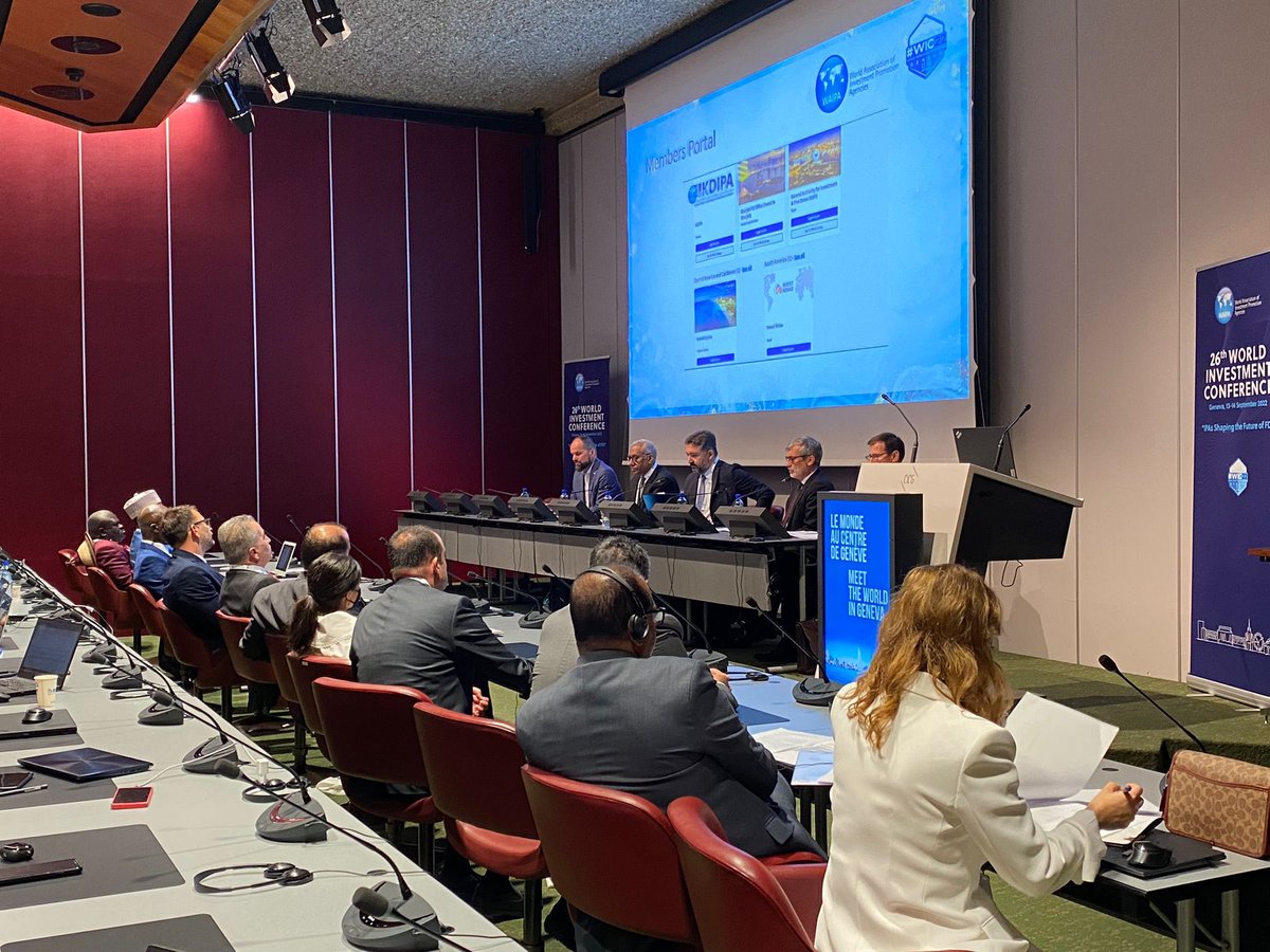 @WAIPAorg Annual General Assembly took place in Geneva today. SOMINVEST is a member of WAIPA—which has an equal representation—since 2019. Members made adoptions of key documents including; Annual Report of Activities 2021-22 and Audited Financial Statements 2021.