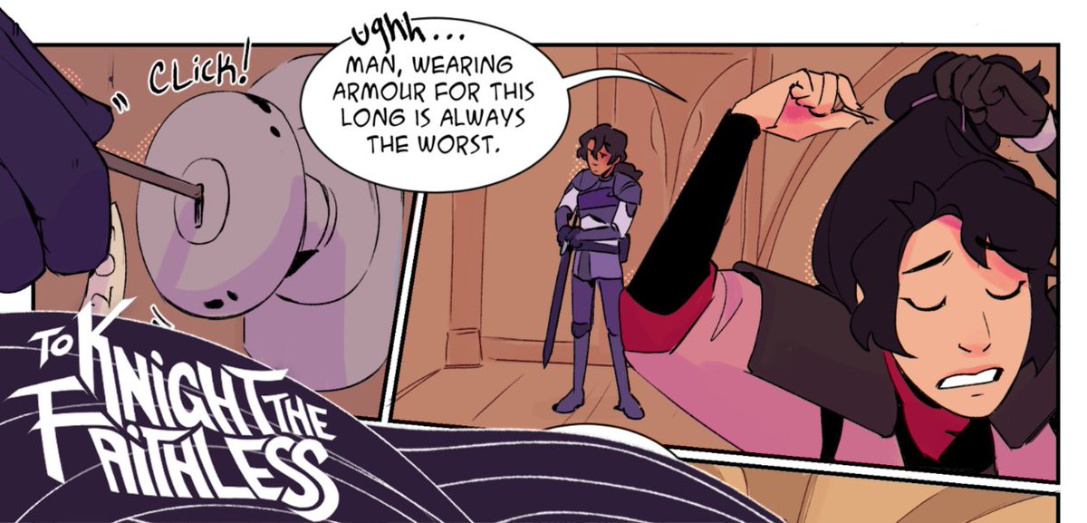 TKTFComic's tweet photo. NEW To Knight the Faithless update:
[Chapter Three: 19-20] out now

Tapas: https://t.co/wE28yZQCqO
⚔️More links below!⚔️ https://t.co/YDoOKqpW3t