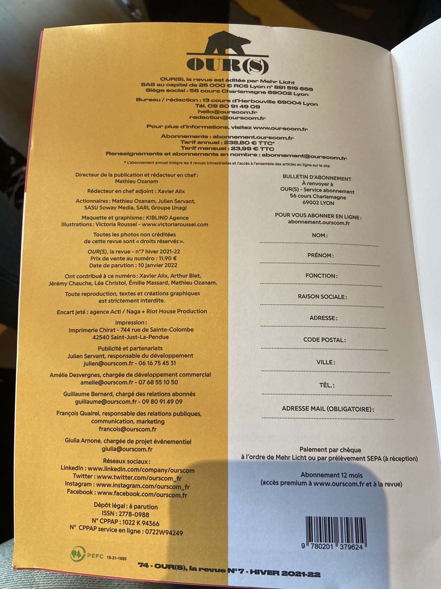agathe_jacquot's tweet photo. Aujourd’hui à l’occasion du deuxième jour de notre tour e-media, nous avons eu le plaisir de faire la rencontre de Mathieu Ozanam, co-fondateur et directeur de publication du média OUR(S) !
@OURSCOM_FR @iscpaLyon #touremedia #teamiscpa #communication #journalisme #rookie https://t.co/bsCC9RyUfi
