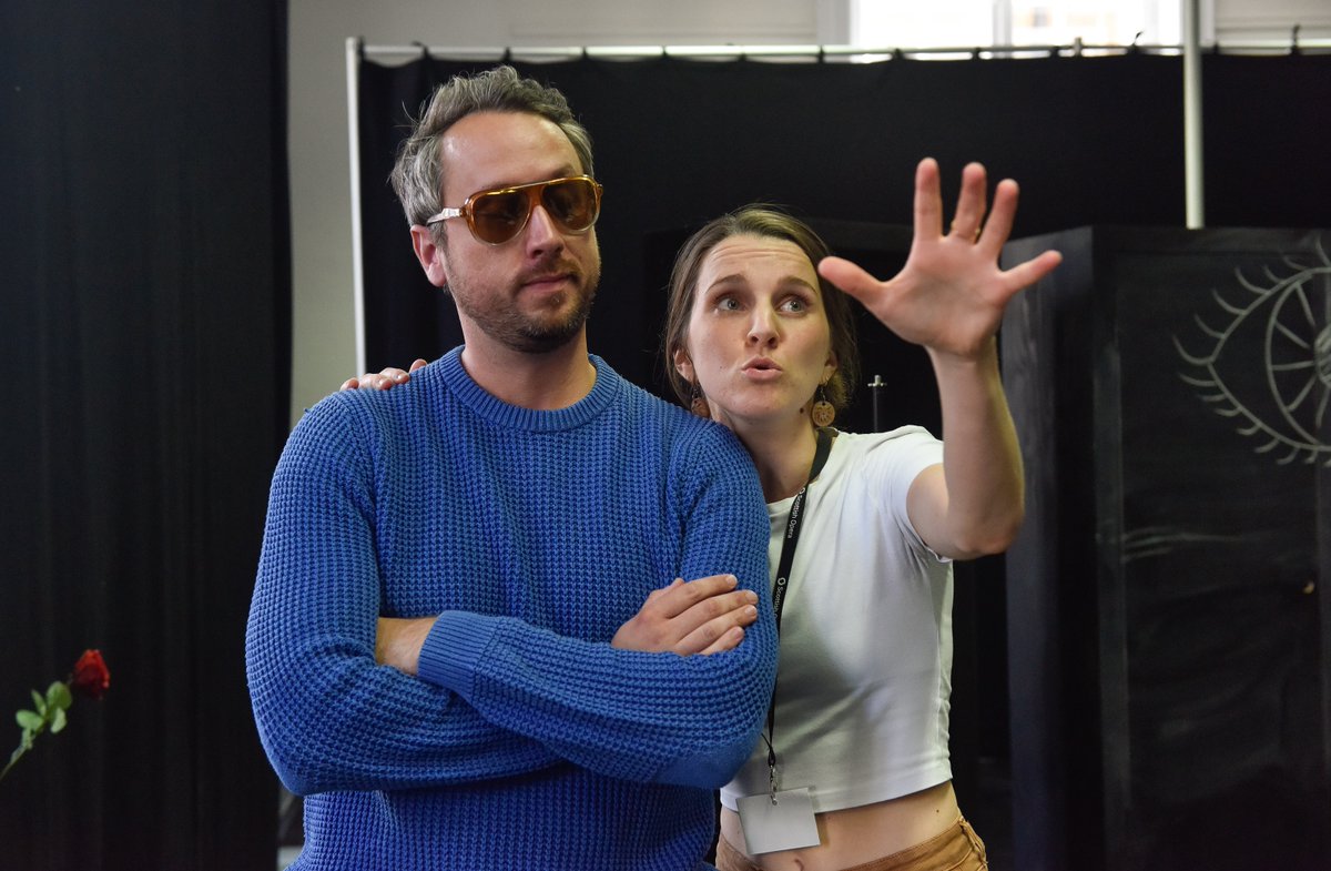 👀 Opera Highlights rehearsals are in full swing as our autumn tour begins next week! Four young singers are propelled through the wardrobe into an operatic world where anything can happen...