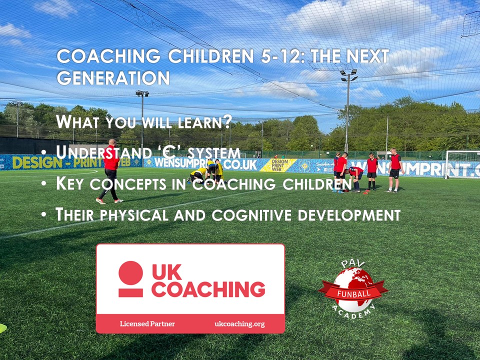 Looking to learn more and reinvigorate your approach to coaching children? <a href="/Pavfunball/">Pav FunBall Academy</a> is licensed partner of <a href="/_UKCoaching/">UK Coaching</a> &amp; will deliver Coaching Children 5-12 workshop in #Norfolk. You will be awarded 2 CPD points from <a href="/cimspa/">CIMSPA</a> 
Book your space at: bit.ly/3QK6FM6