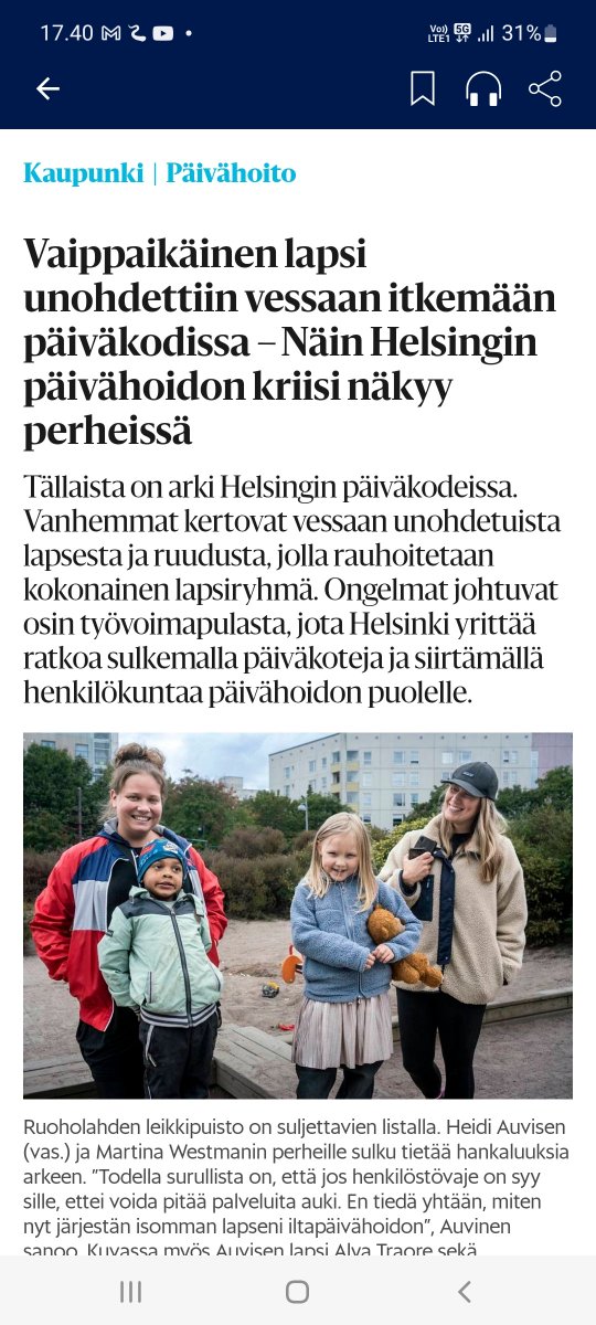 Entä jos vain palautettaisiin se kotihoidontuen Helsinki-lisä takaisin ainakin akuutin kriisin ajaksi? <a href="/HKeskusta/">Helsingin Keskusta</a> suosittelee tätä ratkaisua! #varhaiskasvatus #lapset #päiväkodit