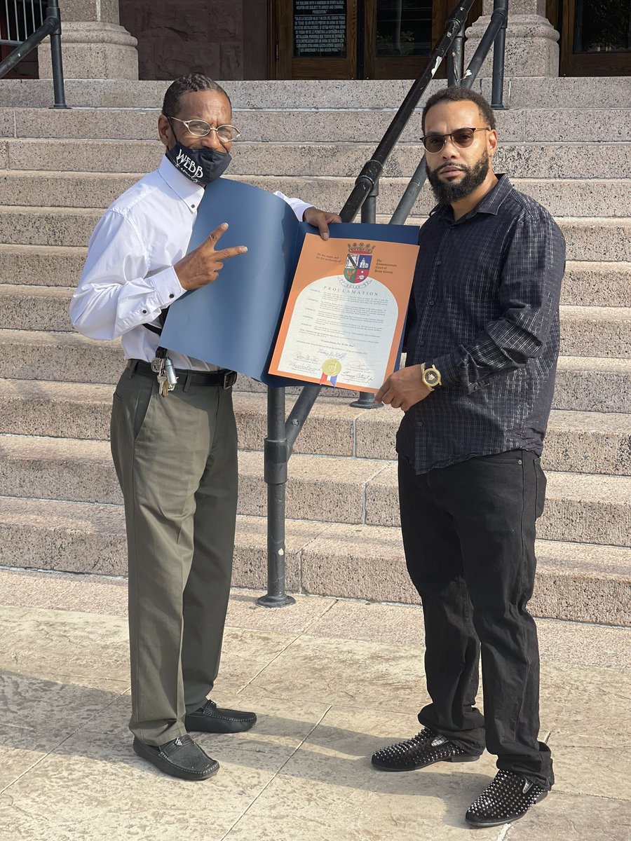 Andredabarber's tweet photo. It’s official The Joe L Webb Day. September 18 #rippoppawebb https://t.co/2aEQKnr4p6