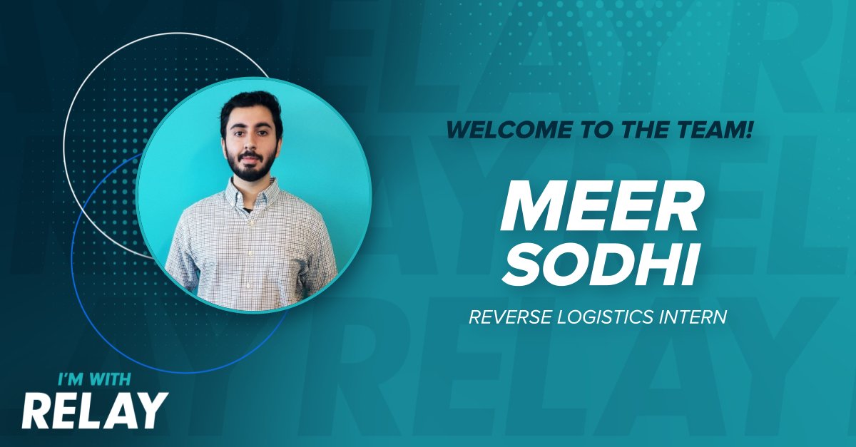 Relay_Pro's tweet image. We're excited to welcome Meer Sodhi, a current NCSU student, to our Operations Team as a Reverse Logistics Intern this academic year! Meer is studying Computer Science and assisting our Ops team to best serve our customers. 

Welcome Meer! 

#bwiml #imwithrelay #relaypro