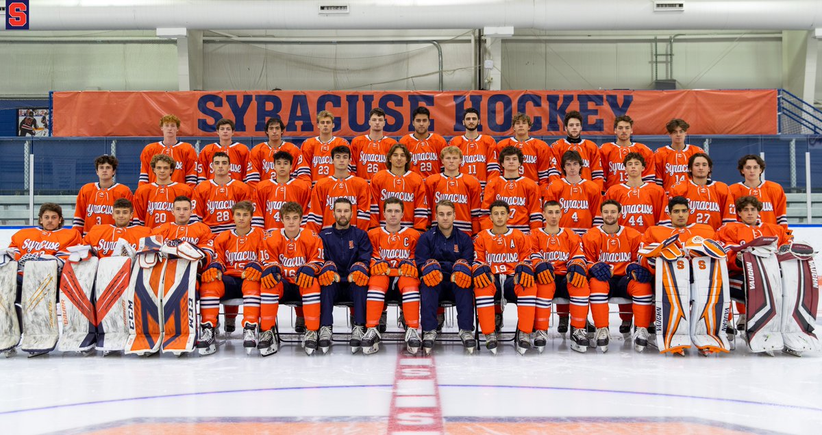 syracusehockey's tweet photo. We've got our group.

Meet the 2022-23 Syracuse Men's Hockey roster here: https://t.co/fmjcKgsz6D 

#FO𝗖𝗨𝗦𝗘D 🍊 https://t.co/5TMLXbdq4t