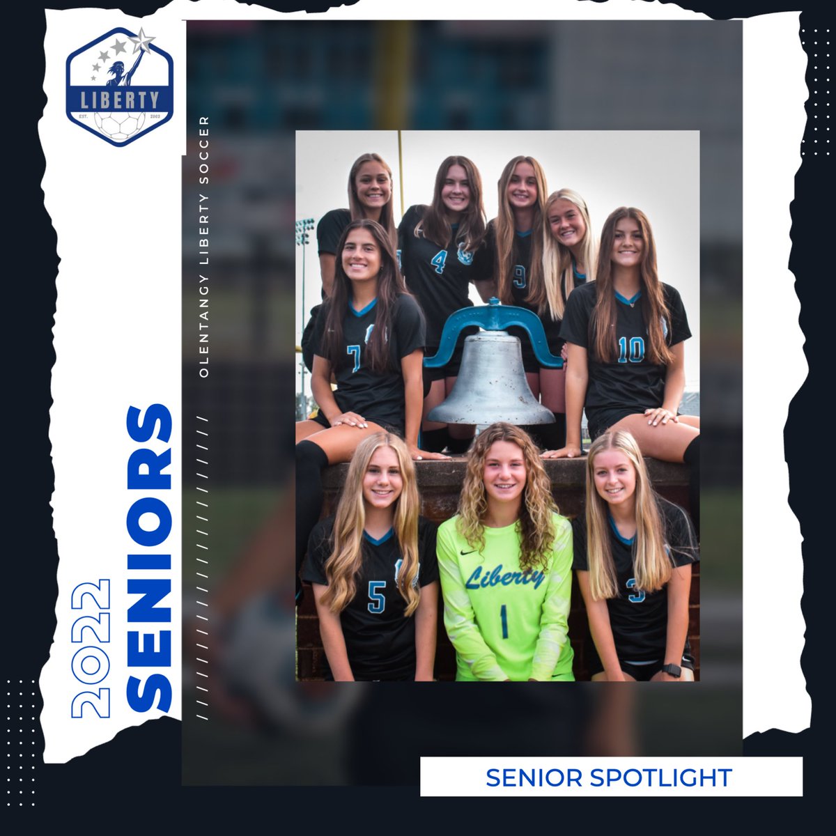 pattyssoccer's tweet photo. With us having Senior Night this coming Thursday, we wanted to highlight these awesome Seniors. You all have been a great influence on the program. #leadbyexample @LHSAthleticDept @Mr_Starner https://t.co/KNfX6TtJXo