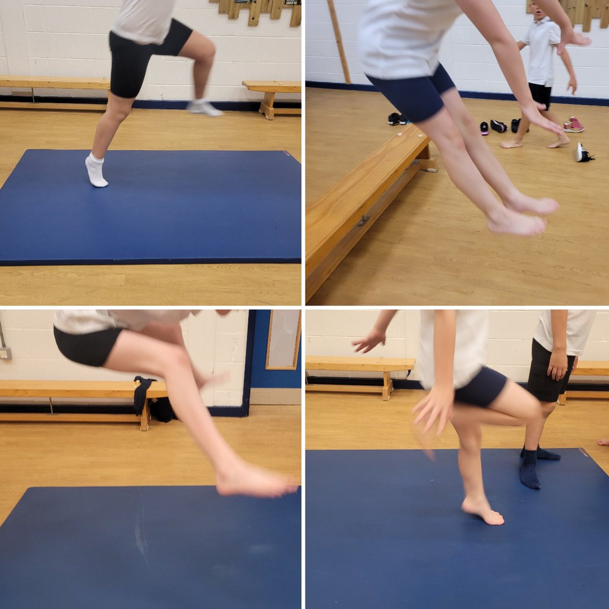 We have started our PE lessons with a Bang! It's Gymnastics time! Here, we are learning jumps and landings. <a href="/HarbourLearning/">Harbour Learning Trust</a> <a href="/hartsholmeacad/">Hartsholme Academy</a>
