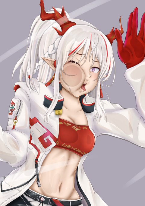 手前やられのtwitterイラスト検索結果
