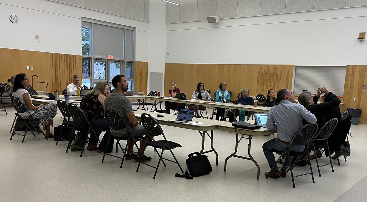ChilliwackSD33's tweet photo. Superintendent Rohan Arul-Pragasam speaking about our strategic plan goals with the Indigenous Education Advisory this morning #SD33Learns https://t.co/mRA1JR8tYK