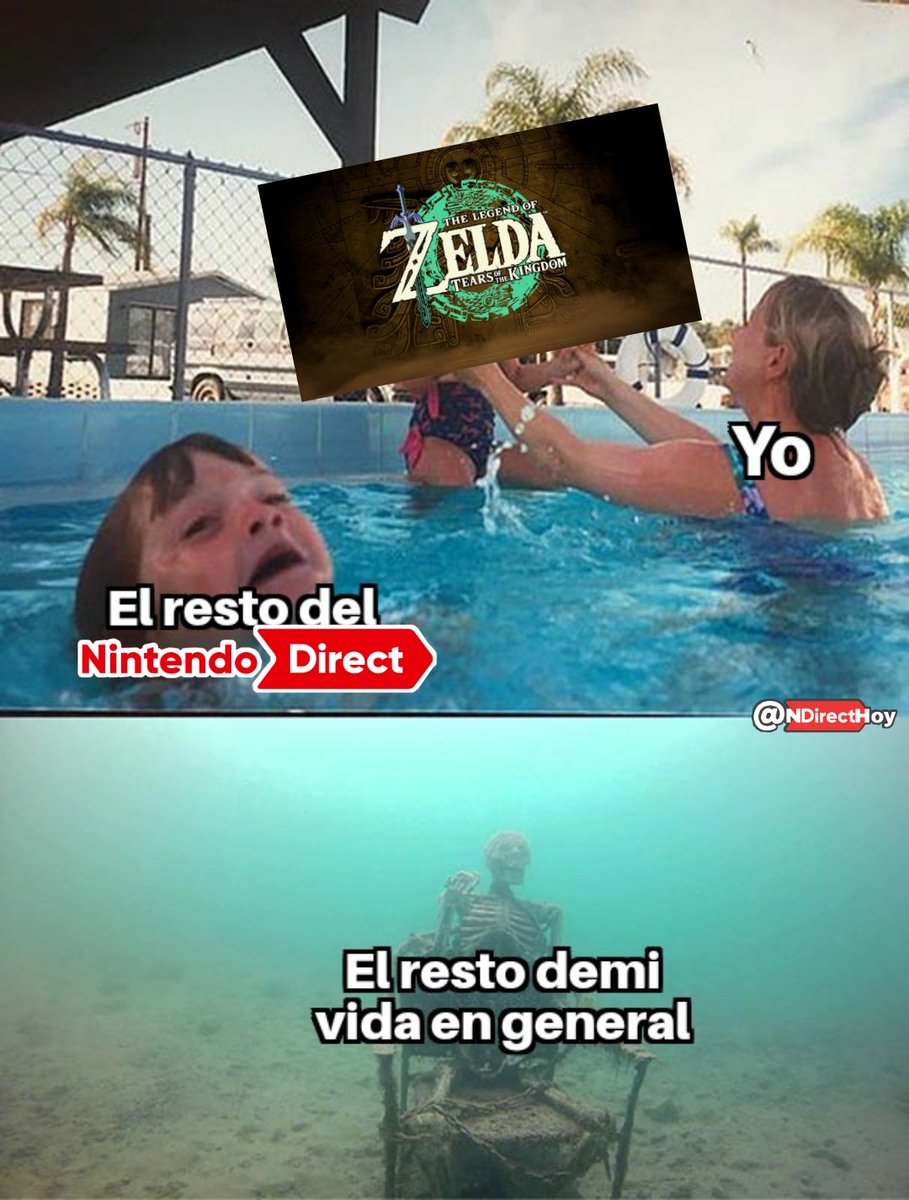 Pues ya estaría.

#Zelda #TearsoftheKingdom #BOTW2 #NintendoDirect #NintendoSwitch #ZeldaTearsoftheKingdom #TotK