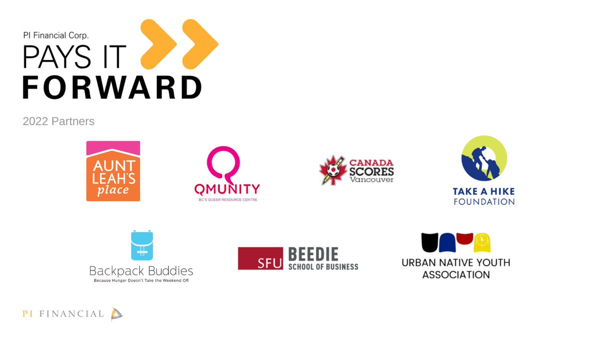 PIFinancialCorp's tweet photo. We believe in building prosperity in the communities where we live, work, and play. We are proud to announce that as part of the next phase of our #PIPaysItForward initiative, we are pledging $250,000 to support youth-focused non-profits in BC over the next five years. https://t.co/bbhnGMfHh3