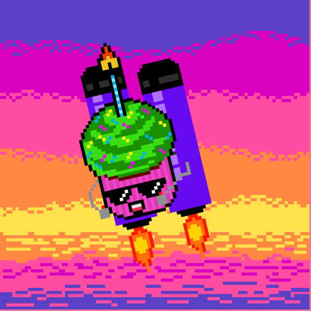 FoodeesNft's tweet image. Hello, this is my FIRST DROP.❤️
Here is my latest nft creation: Foodees-Cupcake Jetpack #213
"Adventurous and delicious" is his slogan 
.
Price: 0.2 ETH 
@opensea
 .
#NFTs #NFTCommunity #nftart #NFTFam #nftcollector #NFT #NFTCollection #pixelartnft 
👇
opensea.io/assets/matic/0…
