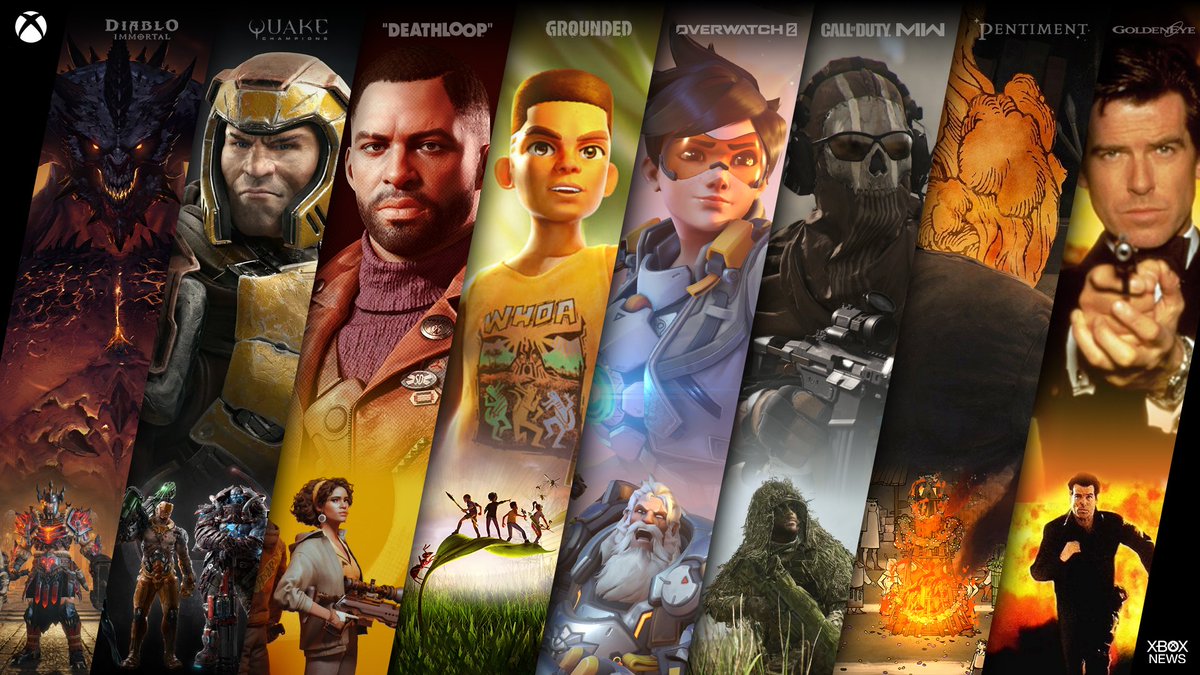 _XboxNews's tweet photo. Xbox first party line up for 2022 🤞
Don't show this to Jim! https://t.co/mrRFLsSkw7